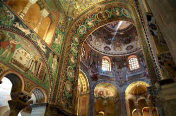 Mosaics of the Basilica di San Vitale in Ravenna